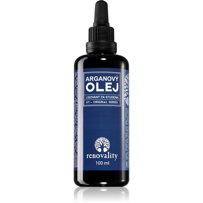 Renovality Original Series Cold-Pressed Argan Oil arcolaj minden bőrtípusra 100 ml-Eredeti