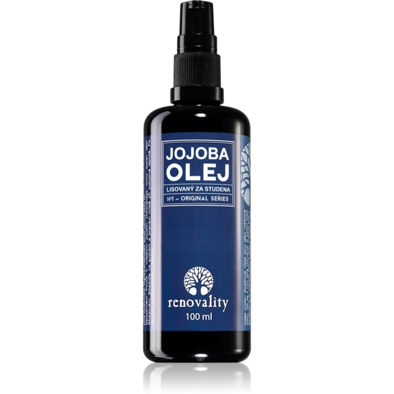 Renovality Original Series Cold-Pressed Jojoba Oil arcolaj száraz bőrre 100 ml-Eredeti