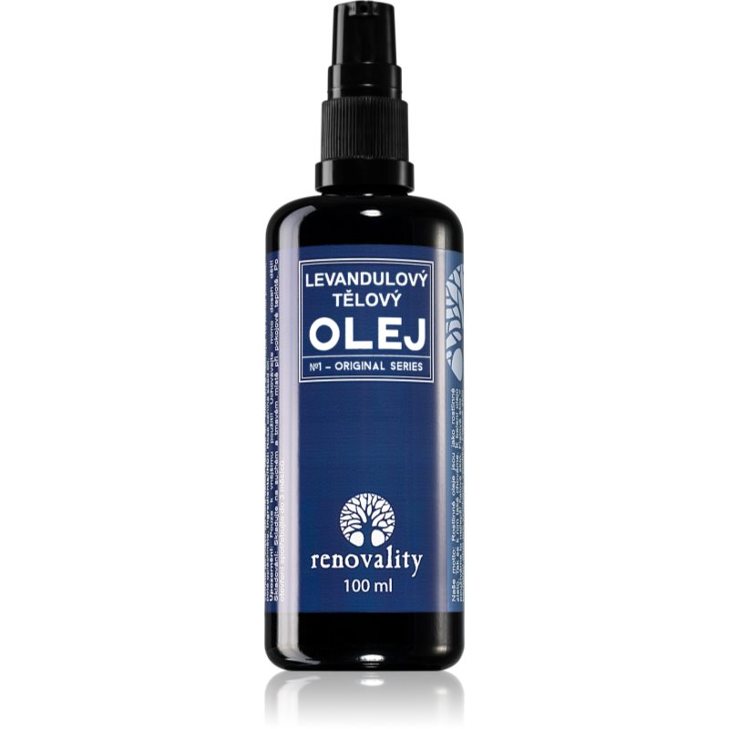 Renovality Original Series Lavender Body Oil masszázsolaj a testre 100 ml-Eredeti