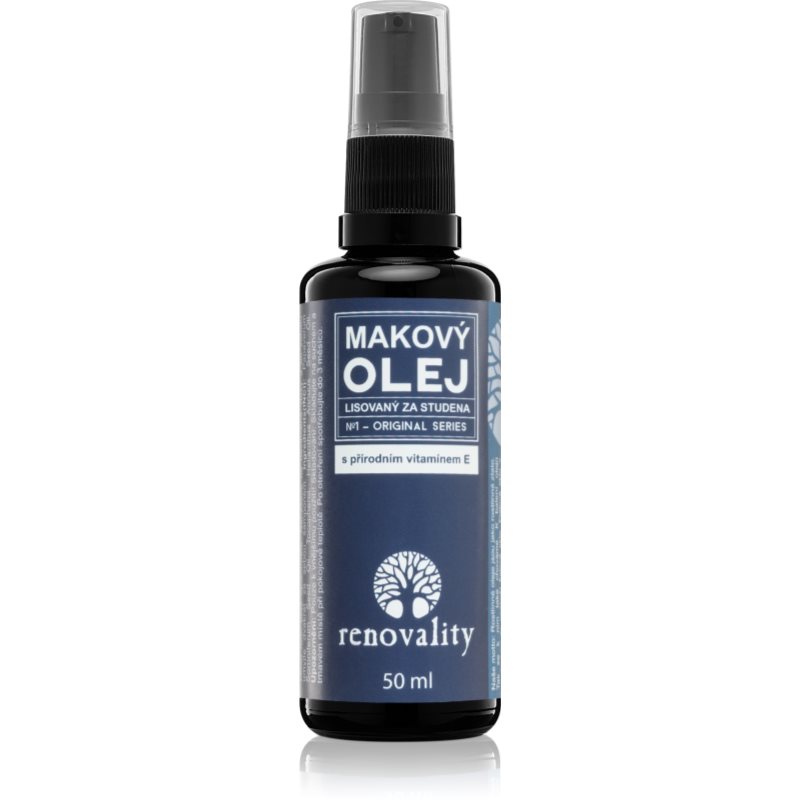 Renovality Original Series Poppy seed oil with natural vitamin E arcolaj minden bőrtípusra 50 ml-Ár