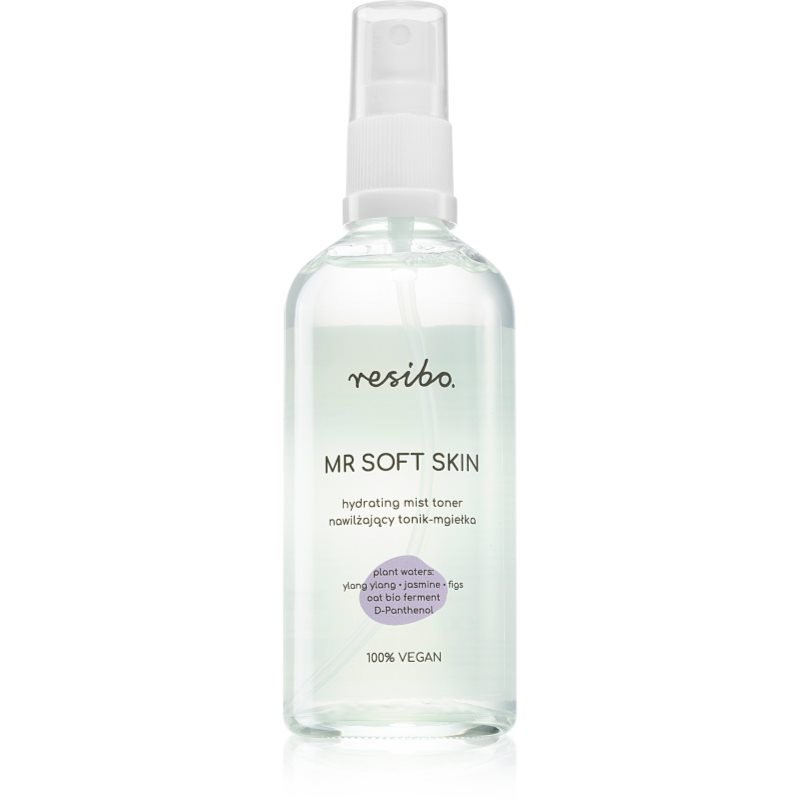 Resibo Mr Soft Skin Hydrating Mist Toner bőrélénkítő és hidratáló arcvíz 100 ml