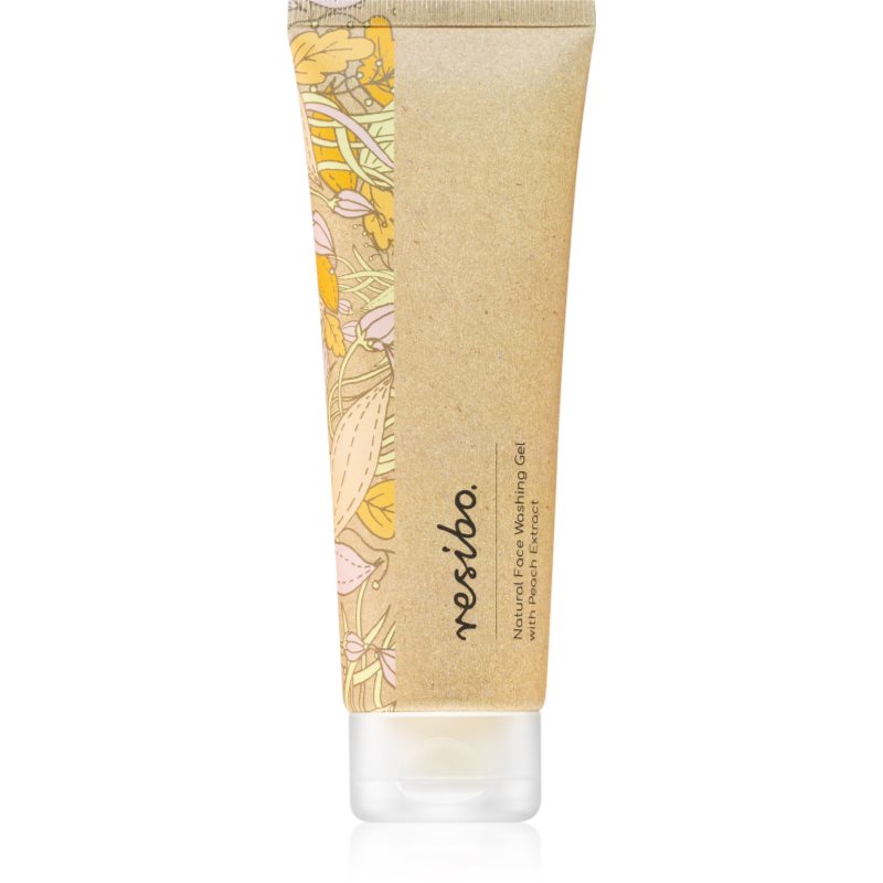 Resibo Natural Face Washing Gel with Peach Extract gyengéd nyugtató tisztító és arclemosó gél 125 ml-Ár