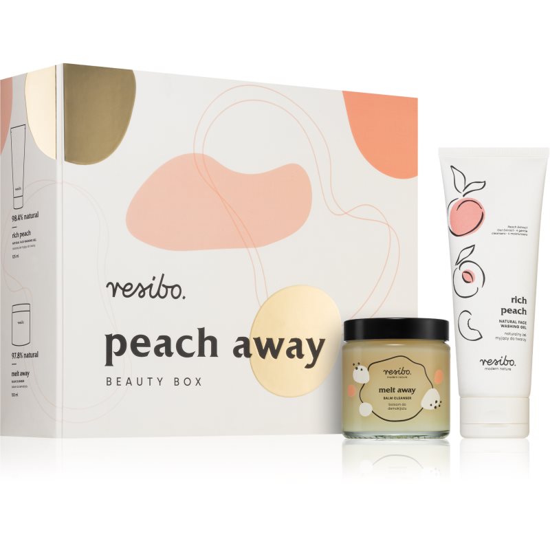 Resibo Peach Away arcápoló szett-Ár