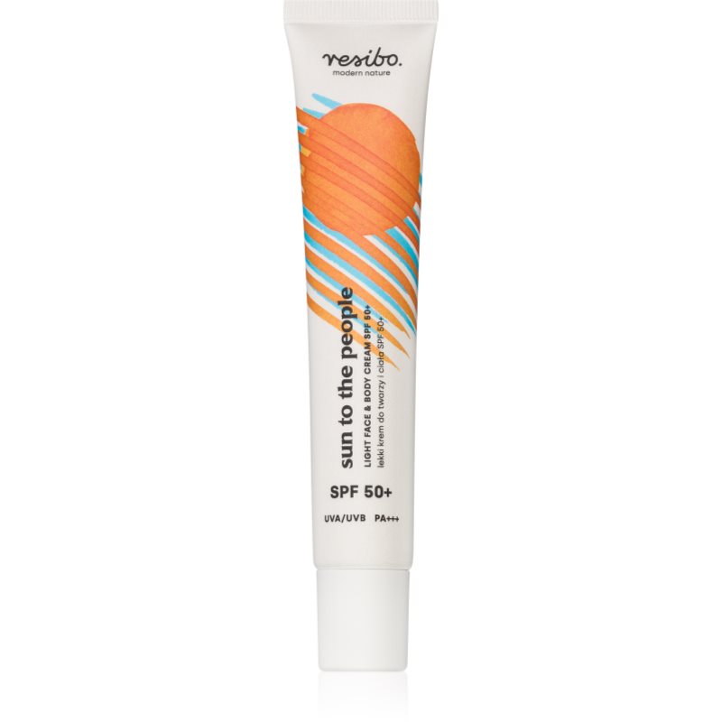 Resibo Sun to the People Light face and body cream SPF50 arc- és testkrém SPF 50 50 ml-Ár