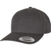 Retro Cotton Blend Cap - Grey
