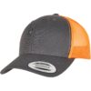 Retro Trucker 2-Tone Charcoal/Neon Orange