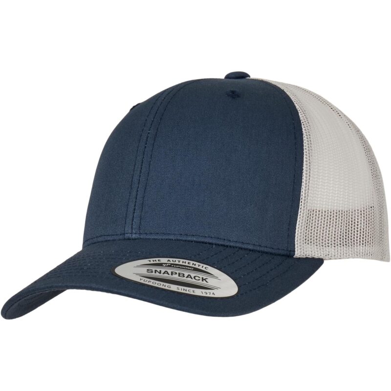 Retro Trucker 2-Tone Navy/Silver
