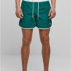 Retro swimsuit white/green