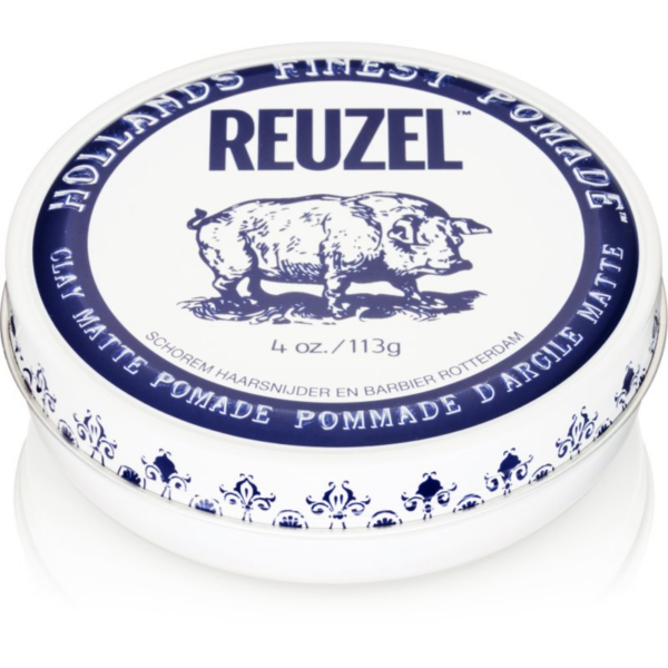 Reuzel Hollands Finest Pomade Clay modellező agyag matt hatással 113 g-Eredeti