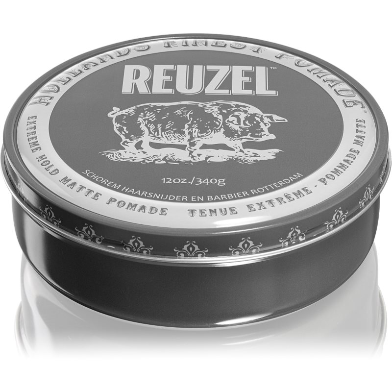 Reuzel Hollands Finest Pomade Extreme Hold hajpomádé matt hatással 340 g-Eredeti