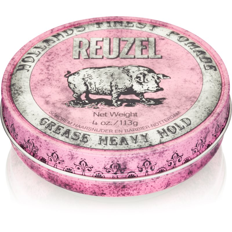 Reuzel Hollands Finest Pomade Grease hajpomádé erős fixálás 113 g-Eredeti