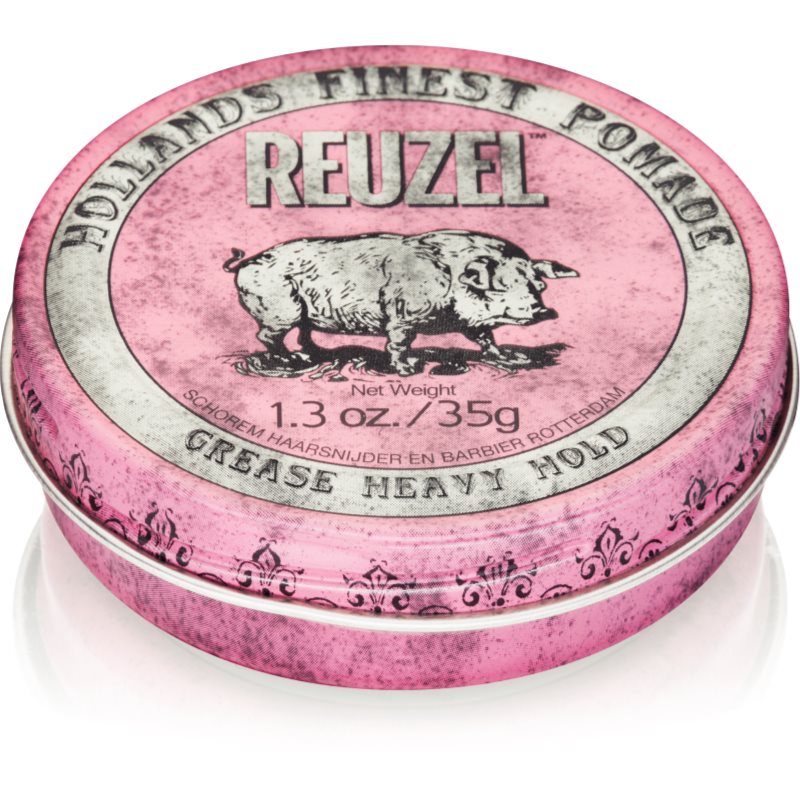 Reuzel Hollands Finest Pomade Grease hajpomádé erős fixálás 35 g-Eredeti