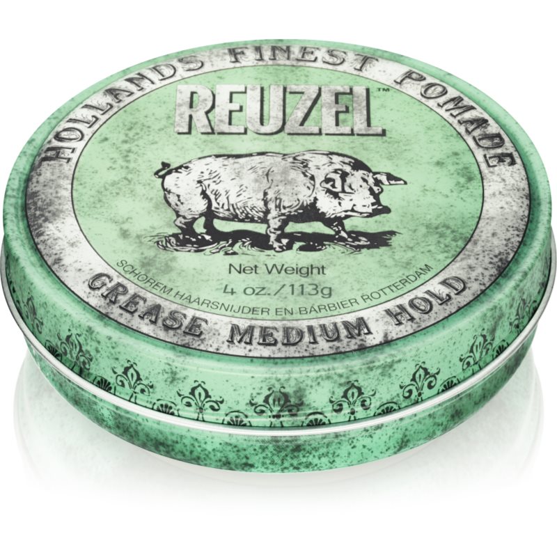 Reuzel Hollands Finest Pomade Grease hajpomádé közepes tartás 113 g-Eredeti
