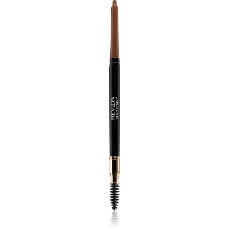 Revlon Cosmetics ColorStay™ Kétoldalú szemöldök ceruza kefével árnyalat 210 Soft Brown 0.35 g