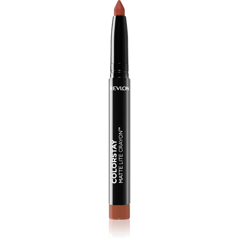 Revlon Cosmetics ColorStay™ Matte Lite Crayon mattító rúzs ceruzában árnyalat 002 Clear The Air 1