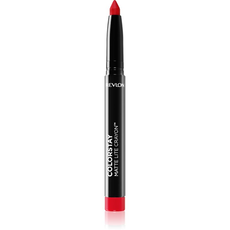 Revlon Cosmetics ColorStay™ Matte Lite Crayon mattító rúzs ceruzában árnyalat 010 Air Kiss 1