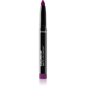 Revlon Cosmetics ColorStay™ Matte Lite Crayon mattító rúzs ceruzában árnyalat 012 On Cloud Wine 1