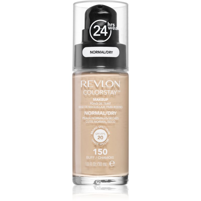 Revlon Cosmetics ColorStay™ tartós alapozó normál és száraz bőrre árnyalat 150 Buff 30 ml-Eredeti
