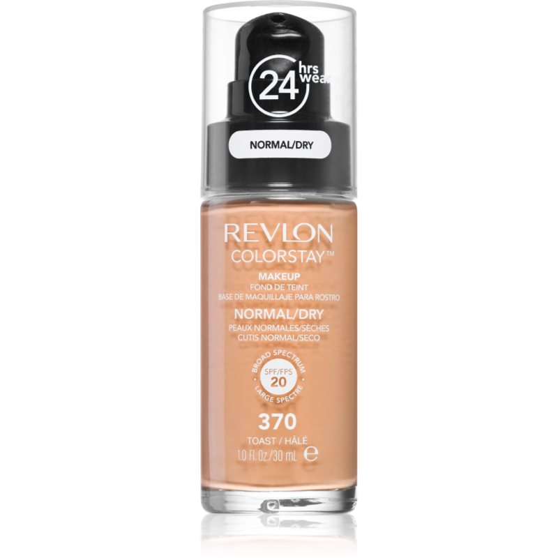 Revlon Cosmetics ColorStay™ tartós alapozó normál és száraz bőrre árnyalat 370 Toast 30 ml-Ár