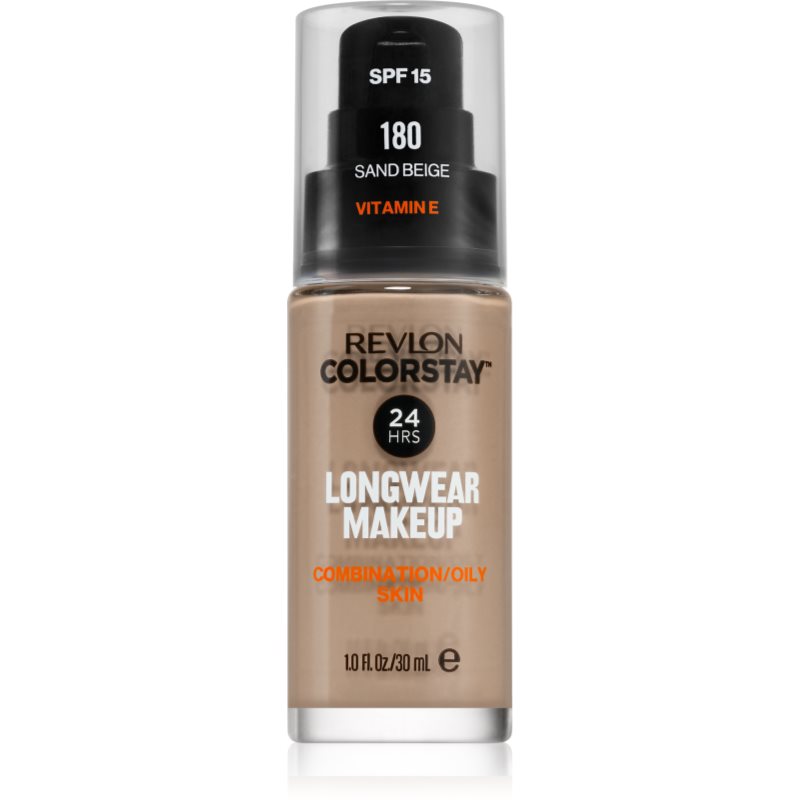 Revlon Cosmetics ColorStay™ tartós matt alapozó kombinált és zsíros bőrre árnyalat 180 Sand Beige 30 ml-Ár