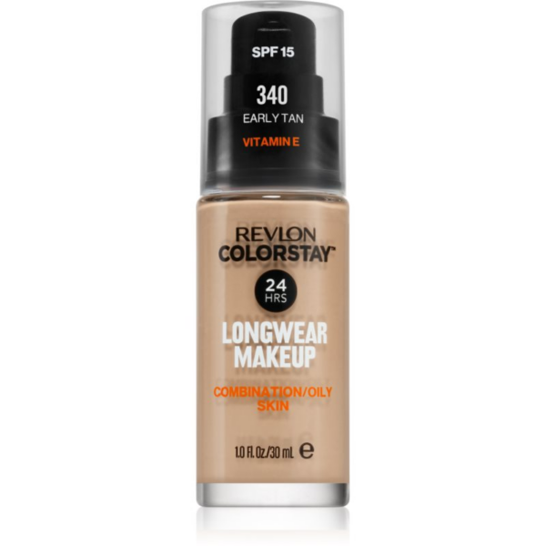 Revlon Cosmetics ColorStay™ tartós matt make-up kombinált és zsíros bőrre árnyalat 340 Early Tan 30 ml-Ár