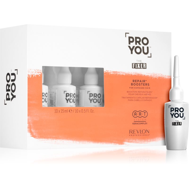 Revlon Professional Pro You The Fixer intenzív regeneráló szérum a károsult hajra és fejbőrre 10x15 ml-Ár
