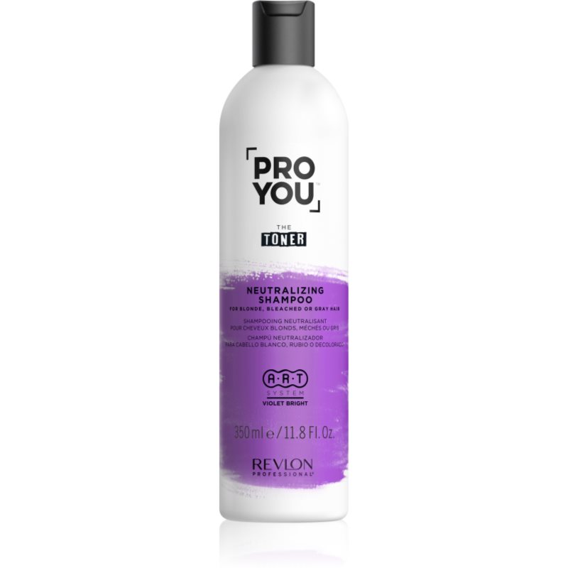 Revlon Professional Pro You The Toner sampon a sárga tónusok neutralizálására szőke és ősz hajra 350 ml-Ár