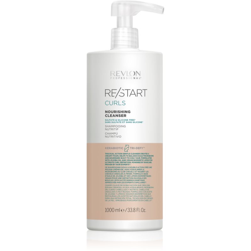 Revlon Professional Re/Start Curls szulfátmentes sampon a hullámos és göndör hajra 1000 ml-Ár