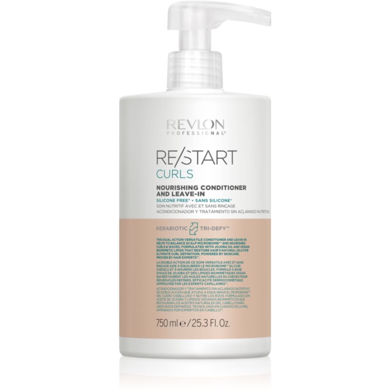 Revlon Professional Re/Start Curls textúráló balzsam a hullámos és göndör hajra 750 ml-Ár