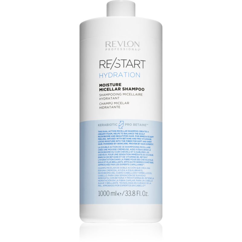 Revlon Professional Re/Start Hydration hidratáló sampon száraz és normál hajra 1000 ml-Ár