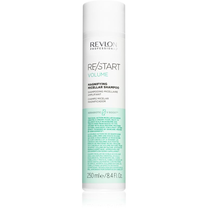 Revlon Professional Re/Start Volume dúsító hatású micellás sampon finom és lesimuló hajra 250 ml-Ár
