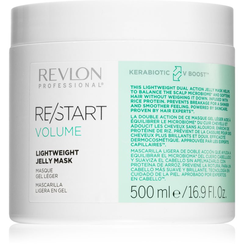 Revlon Professional Re/Start Volume maszk finom és lesimuló hajra 500 ml-Ár