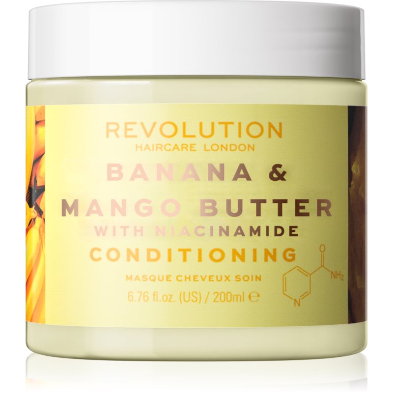 Revolution Haircare Hair Mask Banana & Mango Butter intenzív ápoló maszk hajra 200 ml-Ár