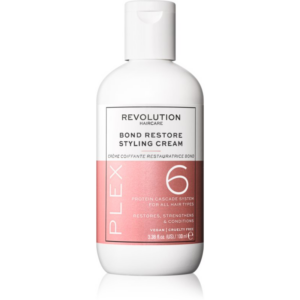 Revolution Haircare Plex No.6 Bond Restore Styling Cream öblítést nem igénylő regeneráló ápolás a károsult hajra 100 ml-Ár