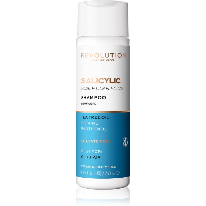 Revolution Haircare Skinification Salicylic tisztító sampon zsíros hajra és fejbőrre 250 ml-Ár