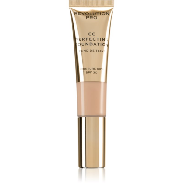 Revolution PRO CC Perfecting bőrsimító hatású hidratáló alapozó SPF 30 árnyalat F1 26 ml-Ár