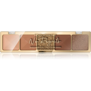 Revolution PRO Glam szemhéjfesték paletta árnyalat No Regrets Soft Nude 5