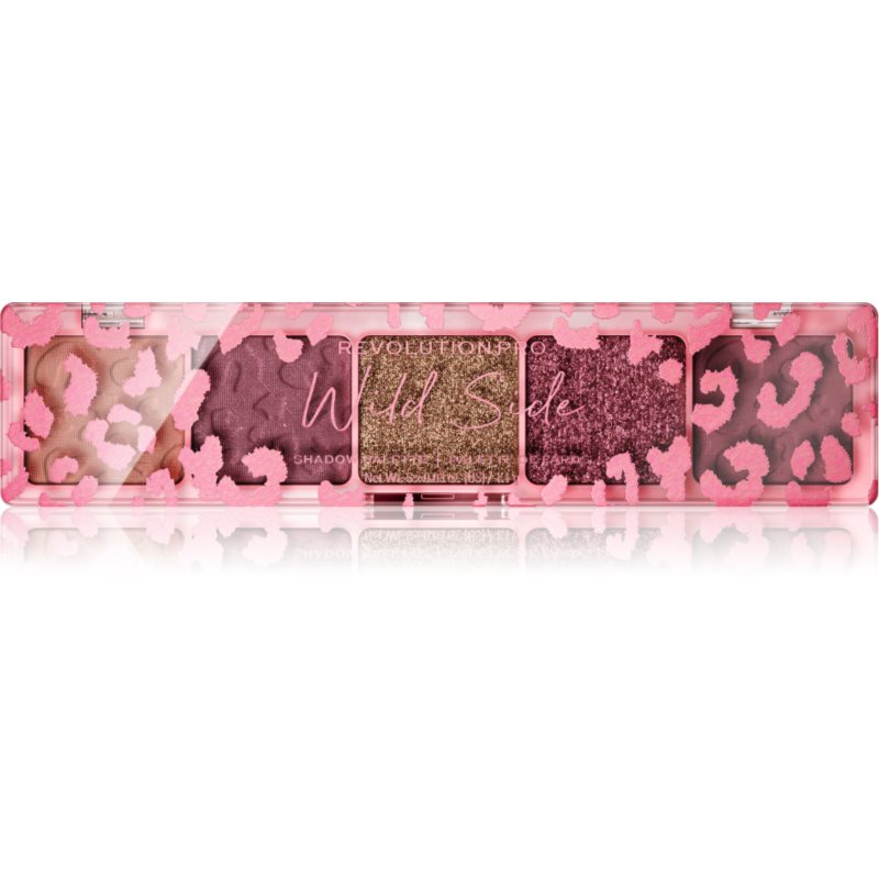 Revolution PRO Glam szemhéjfesték paletta árnyalat Rose Gold Leopard 5