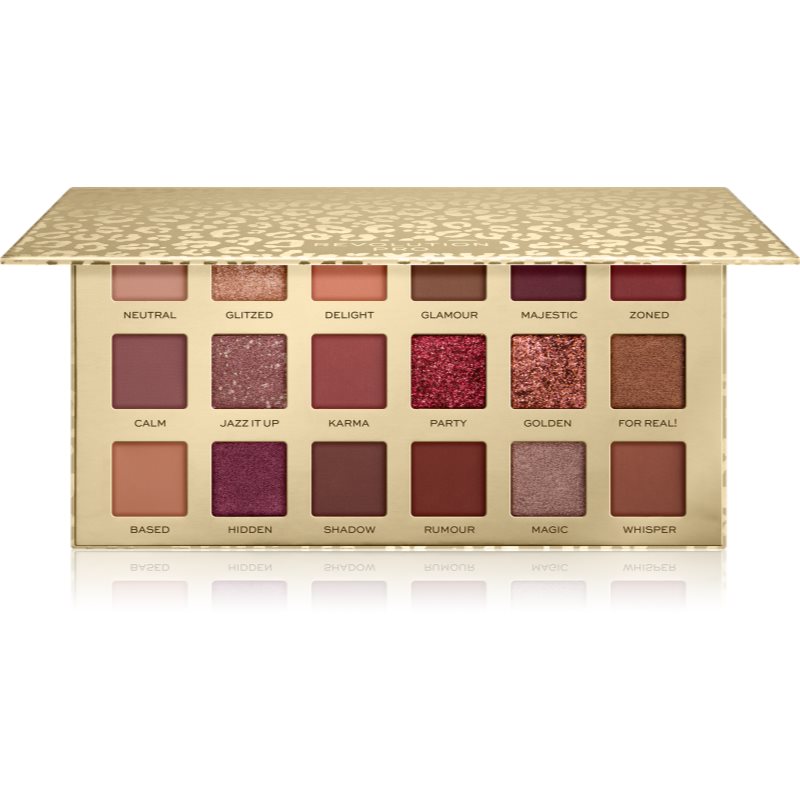 Revolution PRO New Neutral szemhéjfesték paletta árnyalat New Neutral 18x1 g-Eredeti
