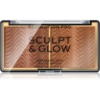 Revolution PRO Sculpt And Glow kontúrozó és élénkítő paletta árnyalat Medium-Deep 8 g-Ár