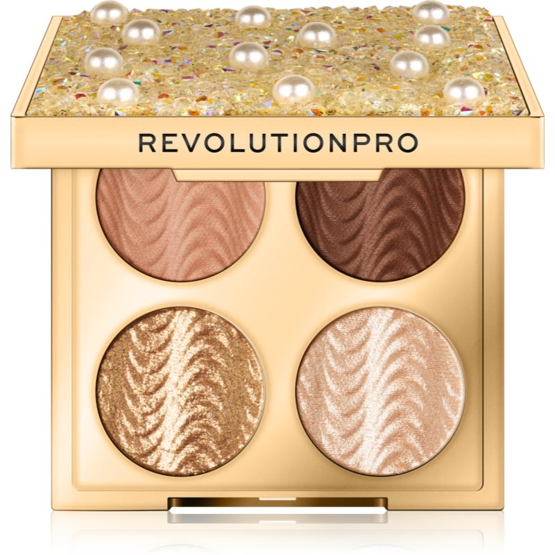 Revolution PRO Ultimate Eye Look szemhéjfesték paletta árnyalat Diamonds & Pearls 3.2 g-Ár