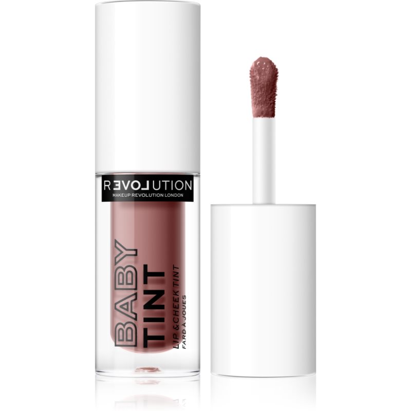 Revolution Relove Baby Tint folyékony arcpír és szájfény árnyalat Blush 1.4 ml-Ár