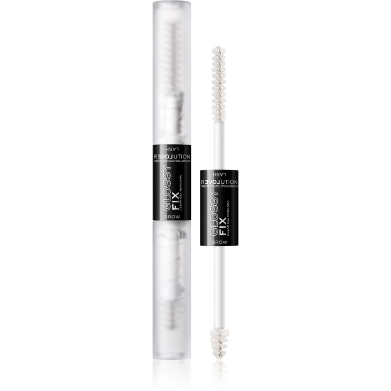 Revolution Relove Glossy Fix átlátszó szempillaspirál Szempillákra és szemöldökre 2 ml-Ár