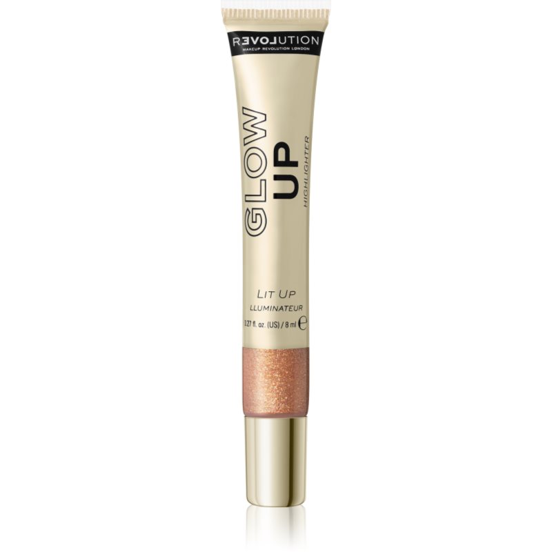 Revolution Relove Glow Up folyékony bőrélénkítő árnyalat Lit Up 8 ml-Ár