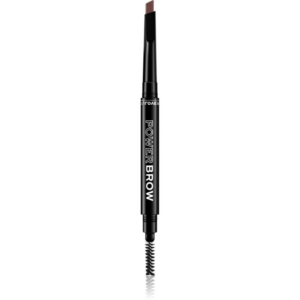 Revolution Relove Power Brow szemöldök ceruza kefével árnyalat Dark Brown 0