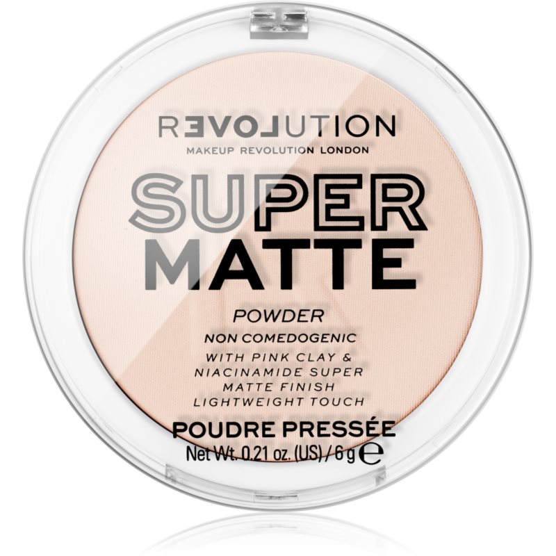 Revolution Relove Super Matte Powder mattító púder árnyalat Translucent 6 g-Ár