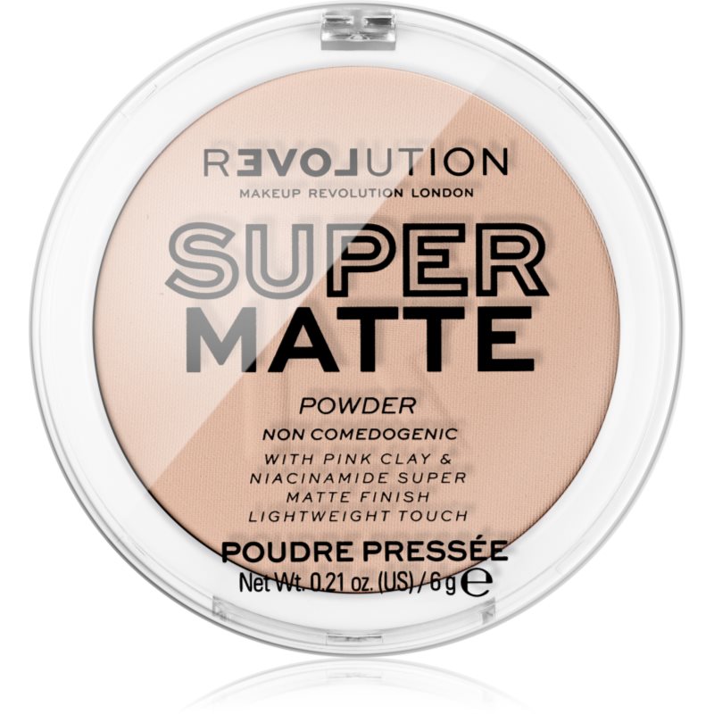 Revolution Relove Super Matte Powder mattító púder árnyalat Vanilla 6 g-Ár