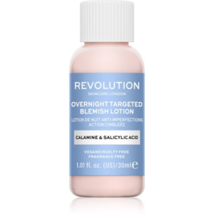 Revolution Skincare Blemish Calamine & Salicylic Acid helyi ápolás pattanásos bőrre éjszakára 30 ml-Eredeti