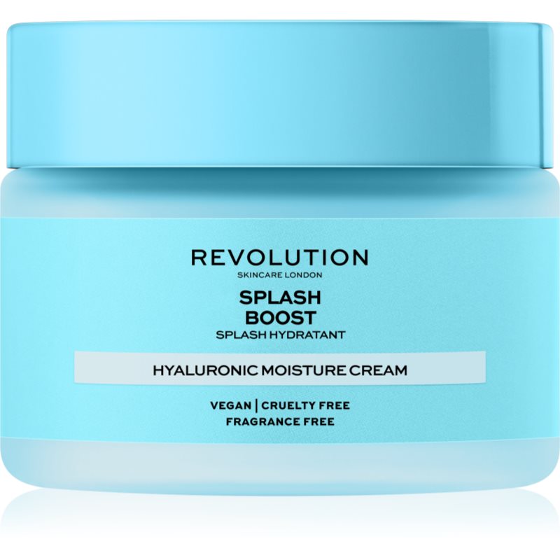Revolution Skincare Boost Hyaluronic Acid Splash intenzíven hidratáló krém hialuronsavval 50 ml-Ár