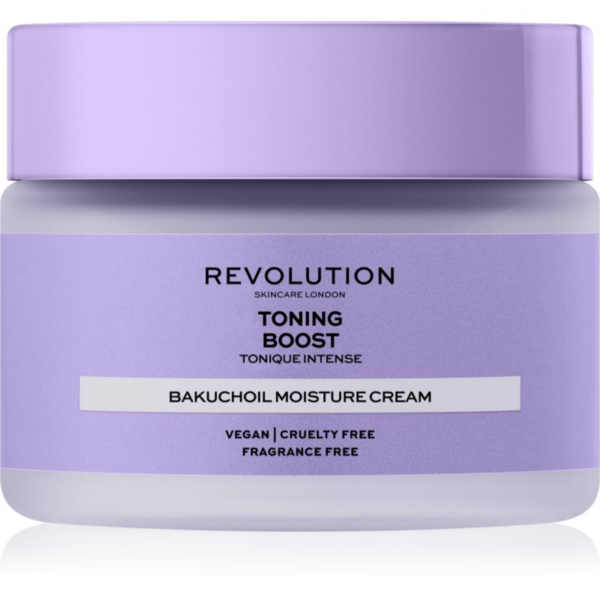 Revolution Skincare Boost Toning Bakuchiol nyugtató és hidratáló krém 50 ml-Ár
